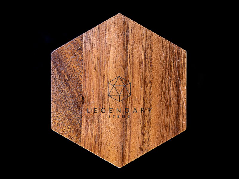 Walnut Dice Box – Bild 7