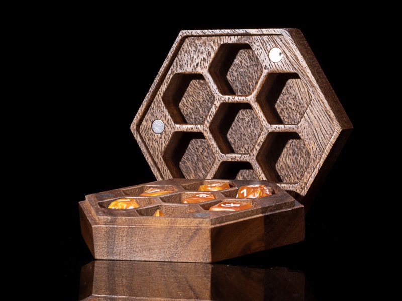 Walnut Dice Box